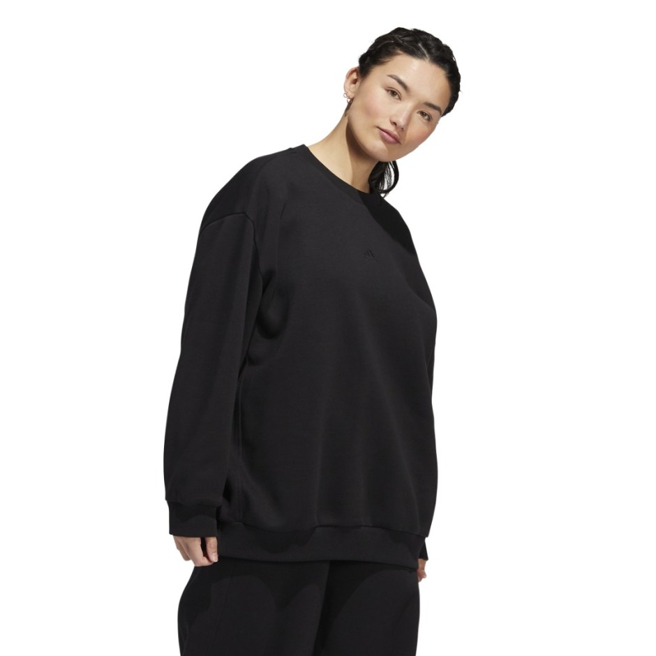 adidas Sportswear ALL SZN Μαύρο - Γυναικεία Μακρυμάνικη Μπλούζα