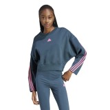 adidas sportswear W FI 3S CREW IL3055 Petrol Image 