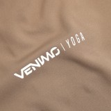 Women's Yoga Long-Sleeve Top Beige - VENIMO  Image 2