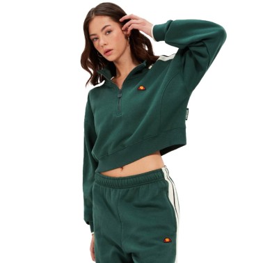 Ellesse Innocenzo Πράσινο - Γυναικεία Μακρυμάνικη Μπλούζα Crop