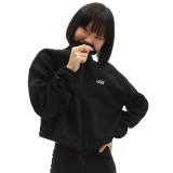VANS WM LEFT CHEST HALF ZIP FLEECE VN0A4R97BLK-BLK Black Image 