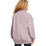UNDER ARMOUR ICON FLEECE OS MOCK CREW 1386500-015 Grey Image 0