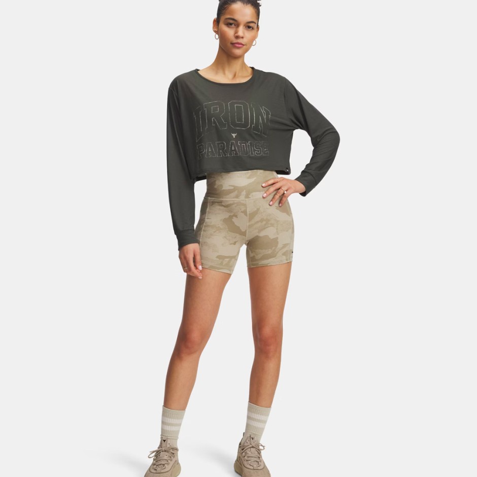 UNDER ARMOUR PJT RCK IP LS 1389709-310 Κhaki