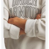 UNDER ARMOUR FLC OS VARSITY CREW 6007880-110 Ecru Image 1