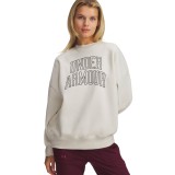UNDER ARMOUR FLC OS VARSITY CREW 6007880-110 Ecru Image 
