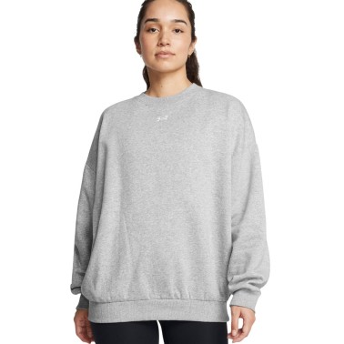 UNDER ARMOUR RIVAL FLEECE OS CREW 1386463-011 Grey