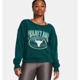 UNDER ARMOUR PJT RCK HW TERRY LS Q1 1382705-449 Pine Image 