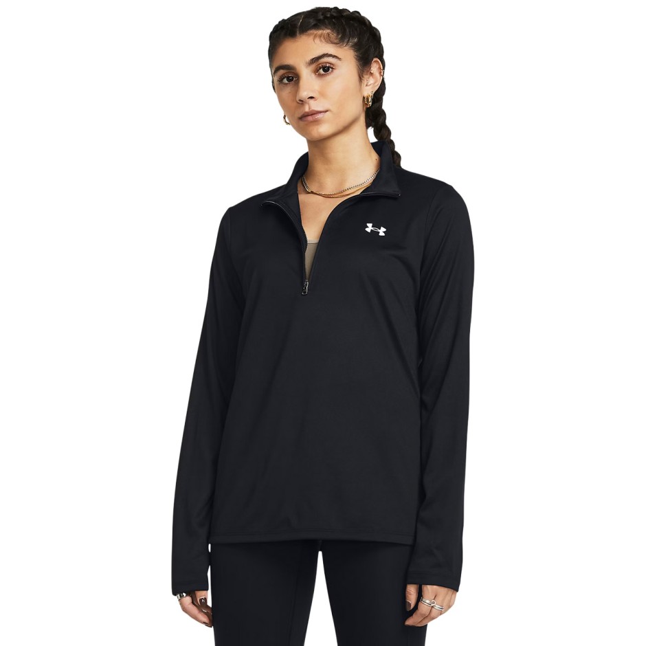 Women's Long-Sleeve Training Top Black - Under Armour Tech