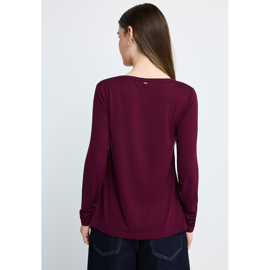 FUNKY BUDDHA  FBL014-101-07-PLUM Μωβ