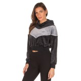 NIKE SPORTSWEAR HERITAGE WOMEN'S HOODIE BV5054-010 Black Image 