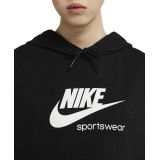 NIKE W NSW HRTG PO HOODIE CU5923-010 Black