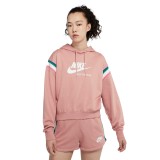 NIKE W NSW HRTG PO HOODIE CU5923-685 Σομόν