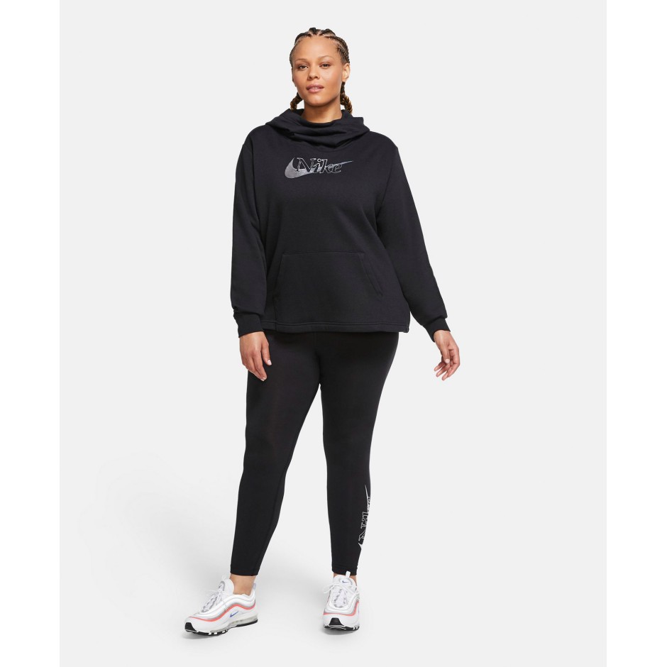 NIKE W NSW ICN CLSH FNL FLC CU6490-010 Μαύρο