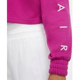 NIKE W NSW AIR CREW CROP FLC CU6584-564 Purple Image 2