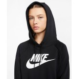 NIKE SPORTSWEAR ESSENTIAL WOMEN'S CROPPED HOODIE CJ6327-010 Black Image 1