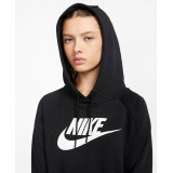 NIKE SPORTSWEAR ESSENTIAL WOMEN'S CROPPED HOODIE CJ6327-010 Black