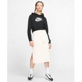 NIKE SPORTSWEAR ESSENTIAL WOMEN'S CROPPED HOODIE CJ6327-010 Black Image 3