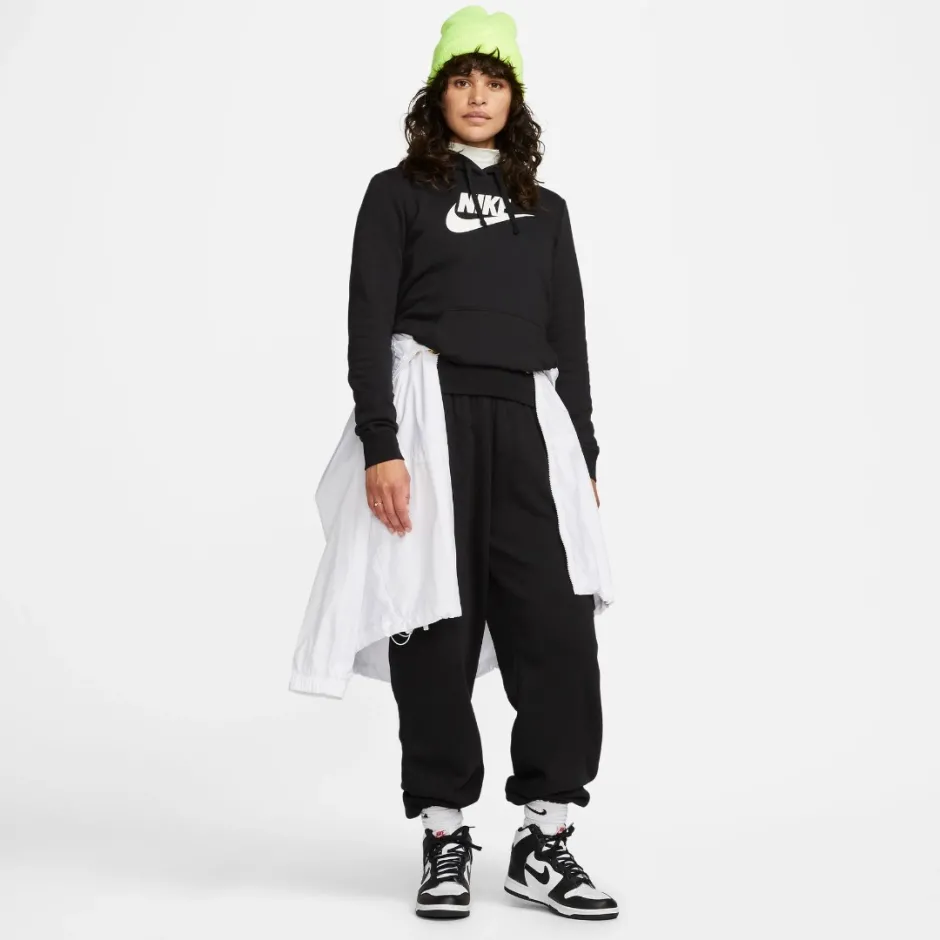 NIKE W NSW CLUB FLC GX PO HDY STD DQ5775-010 Black