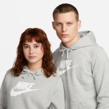 Nike Sportswear Club Fleece Γκρί - Γυναικεία Μπλούζα Φούτερ  Εικόνα 1