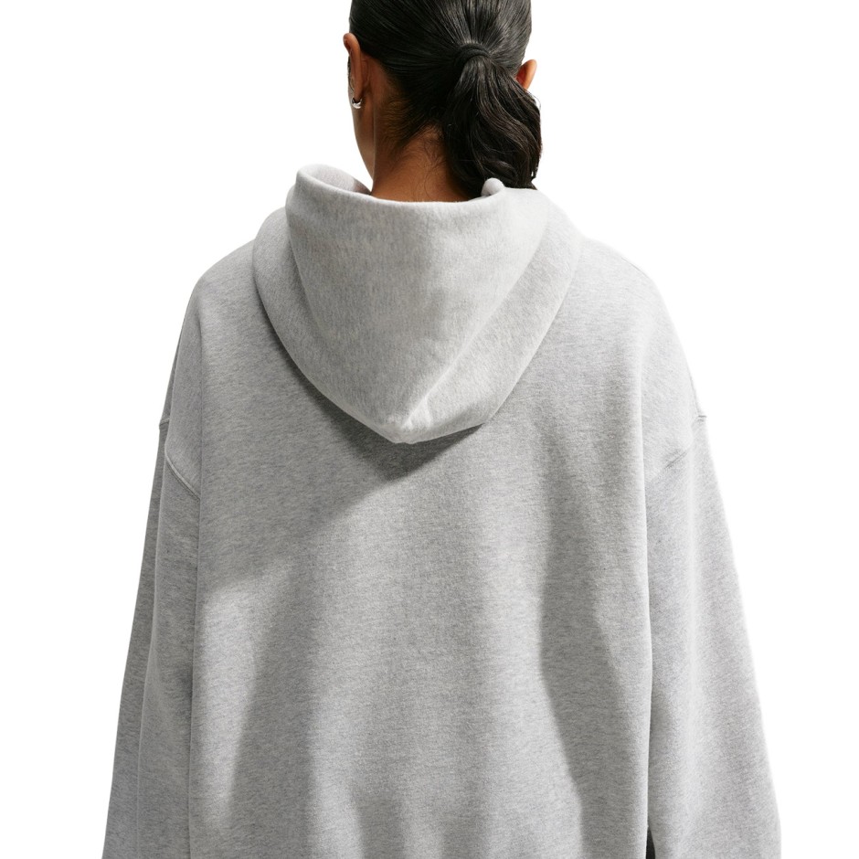 Γυναικείο Φούτερ Γκρι - Nike Studio Fleece Medium Weight