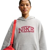 Γυναικείο Φούτερ Γκρι - Nike Studio Fleece Medium Weight Εικόνα 1