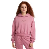 Γυναικεία Μπλούζα Φούτερ NIKE W NSW STRDST GX HDY Ροζ  Εικόνα 