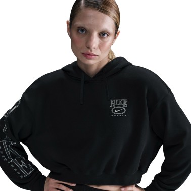 Γυναικείο Φούτερ Μαύρο - Nike Sportswear Club Fleece