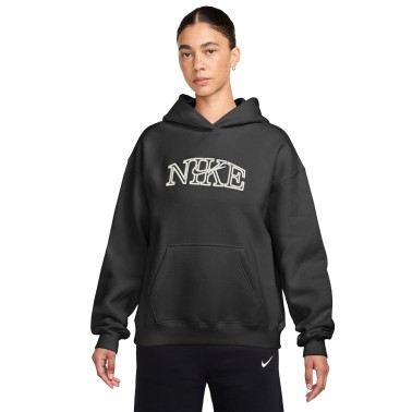 Γυναικείο Φούτερ Μαύρο - Nike Studio Fleece Medium Weight