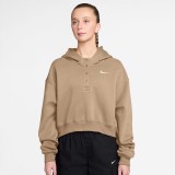 Γυναικείο Φούτερ Μπεζ - Nike Sportswear Phoenix Fleece Εικόνα 