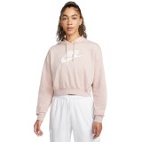 NIKE W NSW CLUB FLC GX CROP HDY DQ5850-601 Pink Image 