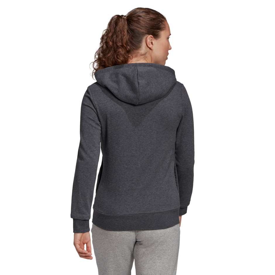 adidas Performance ESSENTIALS PULLOVER LINEAR HOODIE GD2963 Ανθρακί