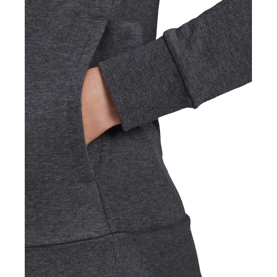 adidas Performance ESSENTIALS PULLOVER LINEAR HOODIE GD2963 Ανθρακί