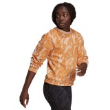 adidas Performance W FI GFX AN CRW HA5697 Orange Image 3