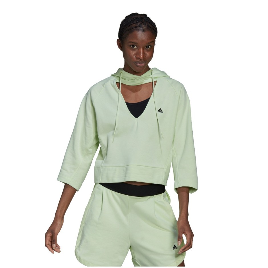 adidas Performance SUMMER HOODY HF1654 Lime