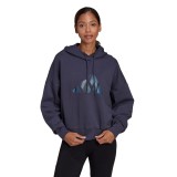 adidas Performance W FI FF HOODIE HF1657 Μπλε Εικόνα 