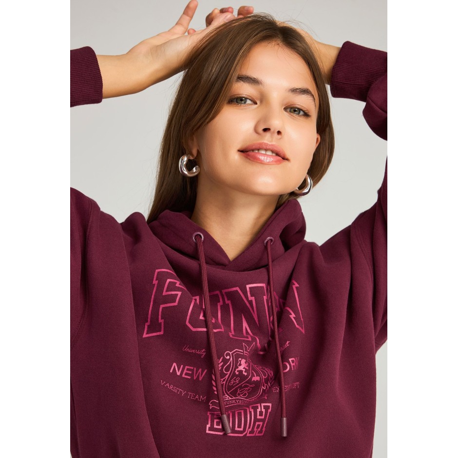 FUNKY BUDDHA FBL012-108-06-MERLOT ΜΠΟΡΝΤΩ