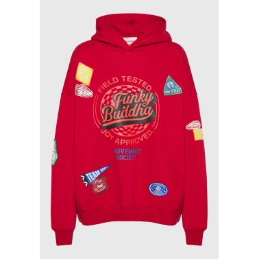 FUNKY BUDDHA  FBL014-115-06-SCARLET RED Red