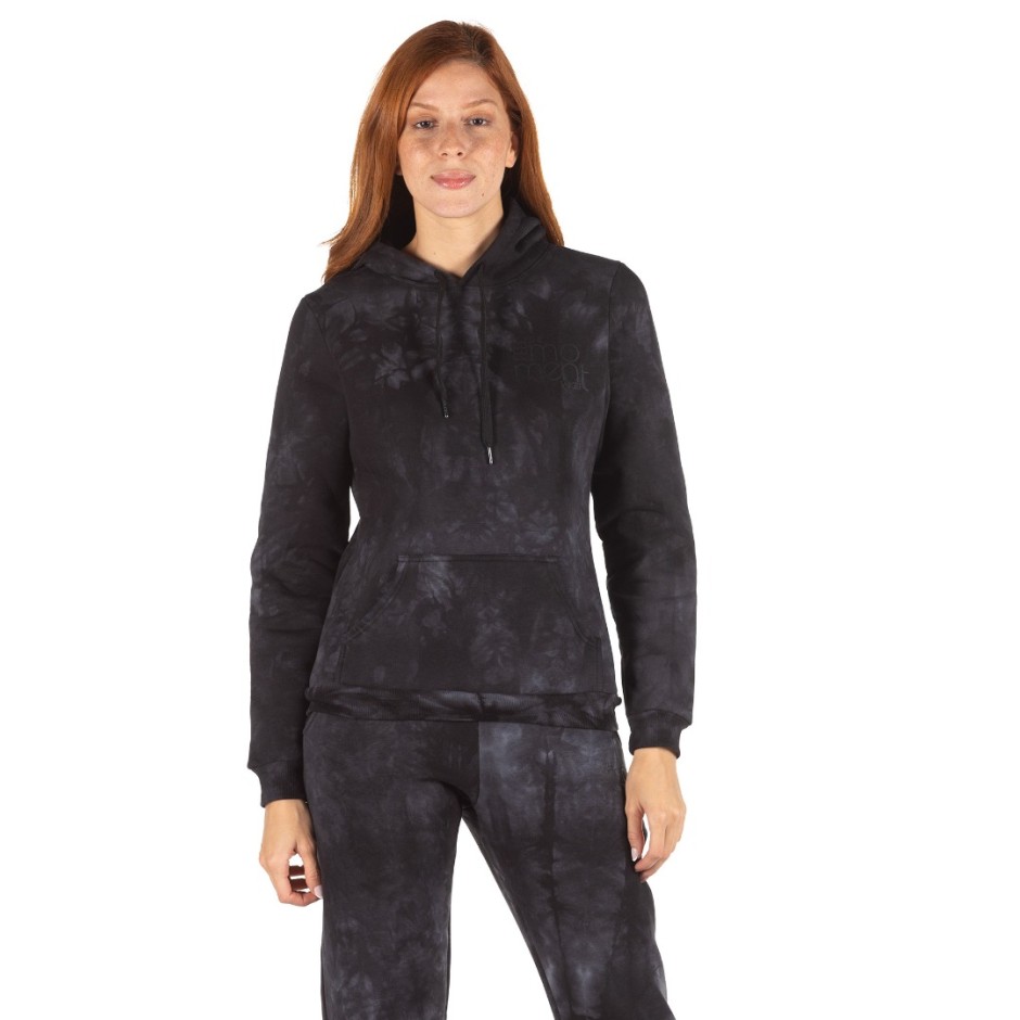 Γυναικεία Μπλούζα Φούτερ TARGET MOMENT BATIK Μαύρο W23-66062-10 