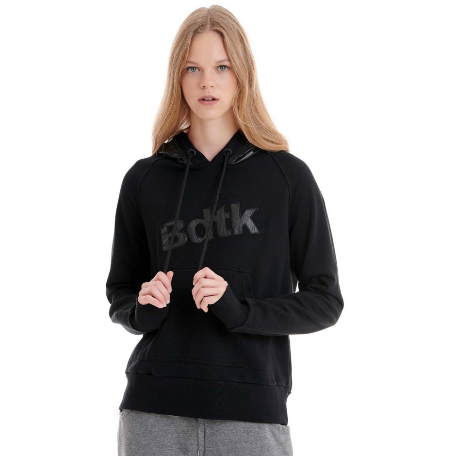 BODYTALK BDTK WOMEN'S HOODIE 1192-900125-00100 Μαύρο