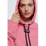 BODYTALK BDTKW LOOSE SHORT HOODIE 1212-903025-00334 Pink Image 1