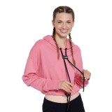 BODYTALK BDTKW LOOSE SHORT HOODIE 1212-903025-00334 Pink Image 