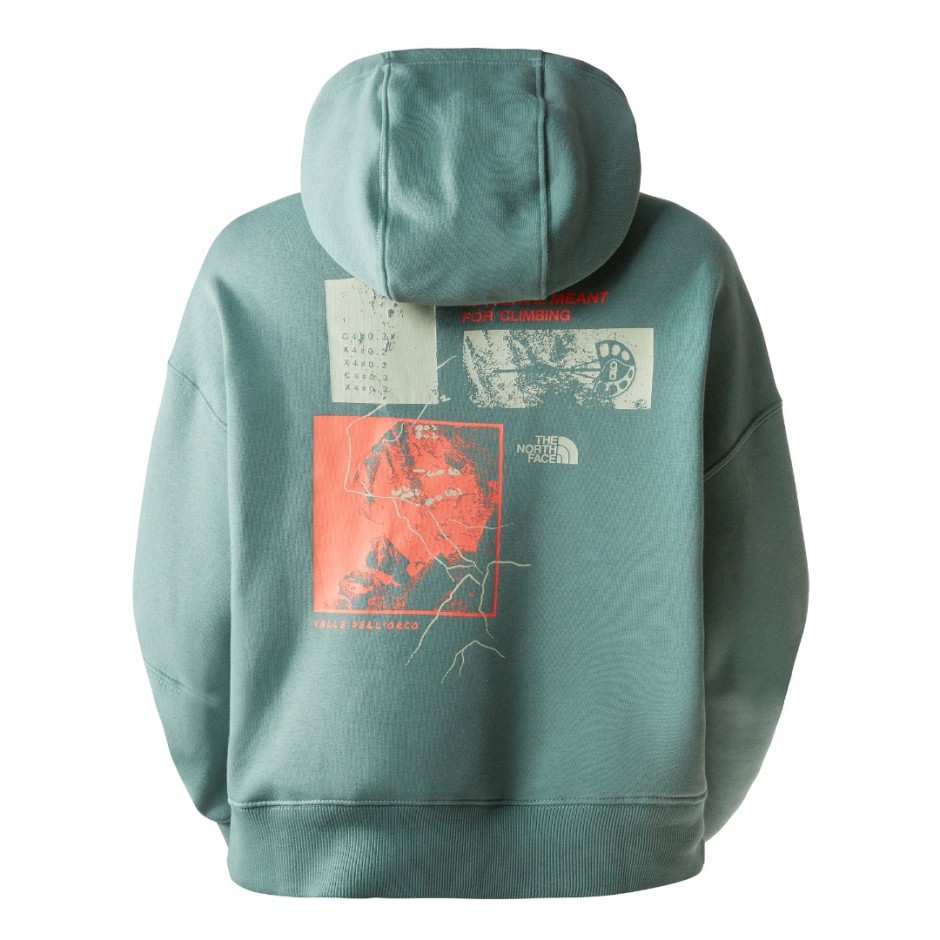 The North Face Outdoor Graphic Πράσινο - Γυναικεία Μπλούζα Φούτερ