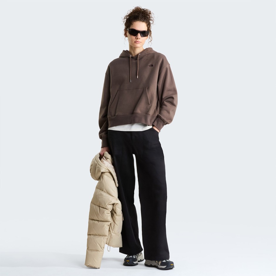 THE NORTH FACE W TNF ESSENTIAL SIMPLE DOME BOXY OS HOOD NF0A8HBX1OI-1OI Καφέ