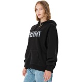 EMERSON WOMEN'S PULLOVER HOODIE 262.EW20.35-BLACK Black Image 1
