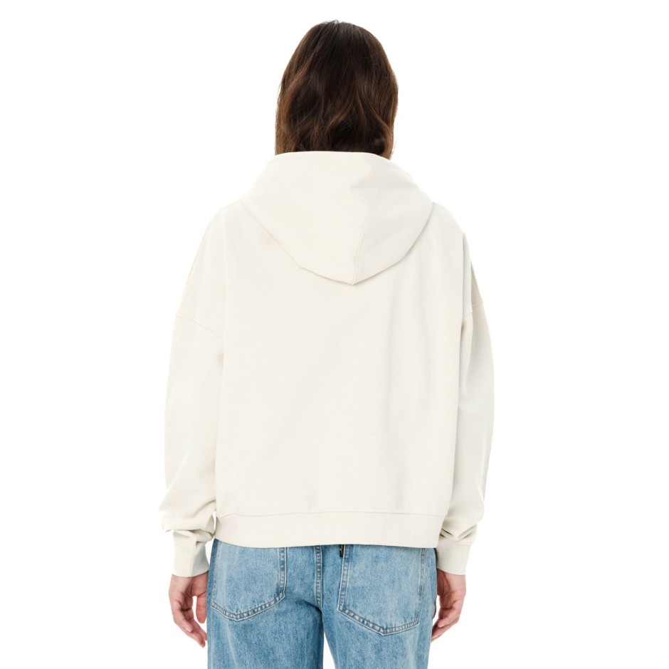EMERSON WOMEN'S PULLOVER HOODIE 262.EW20.40-CLAY WHITE Ecru