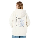 EMERSON WOMEN'S PULLOVER HOODIE 262.EW20.41-CLAY WHITE Ecru Image 0