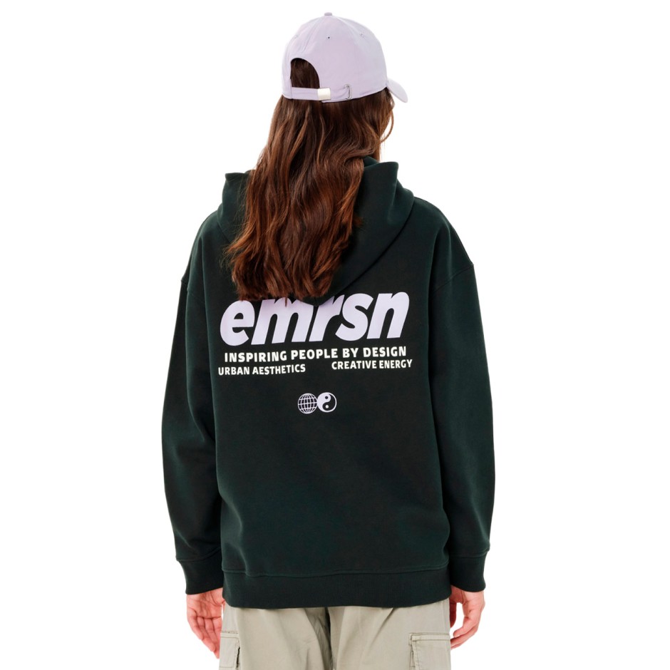 EMERSON WOMEN'S PULLOVER HOODIE 262.EW20.43-FOREST TEAL Pine