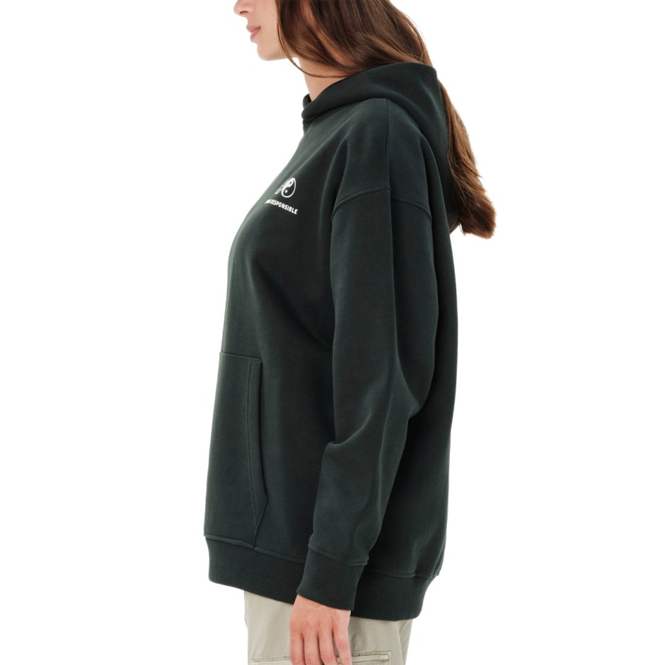 EMERSON WOMEN'S PULLOVER HOODIE 262.EW20.43-FOREST TEAL Pine
