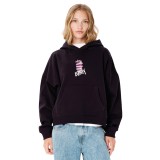 Women's Hoodie Purple - EMERSON Image 