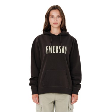 Women's Hoodie Brown - EMERSON 